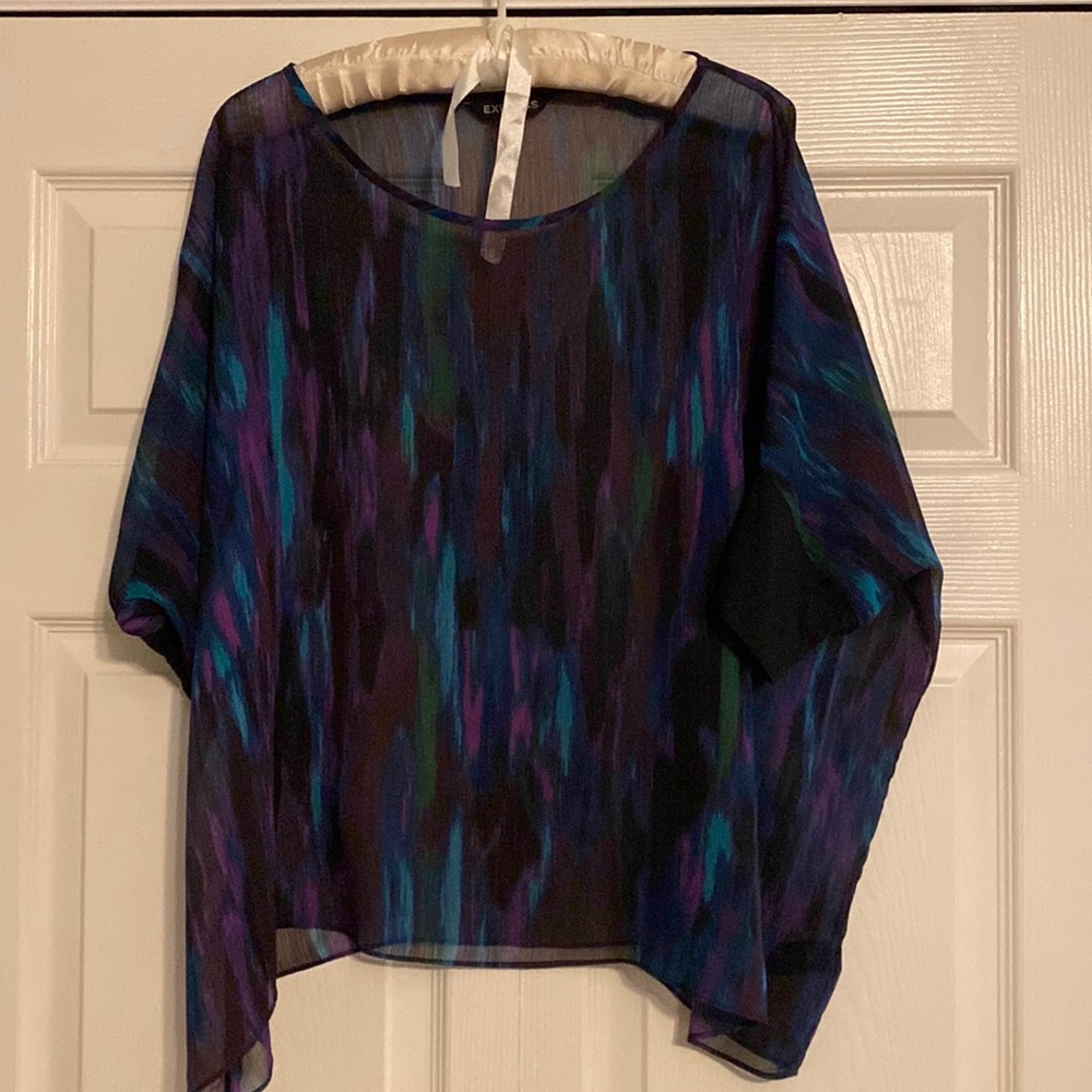 Express sheer blouse
